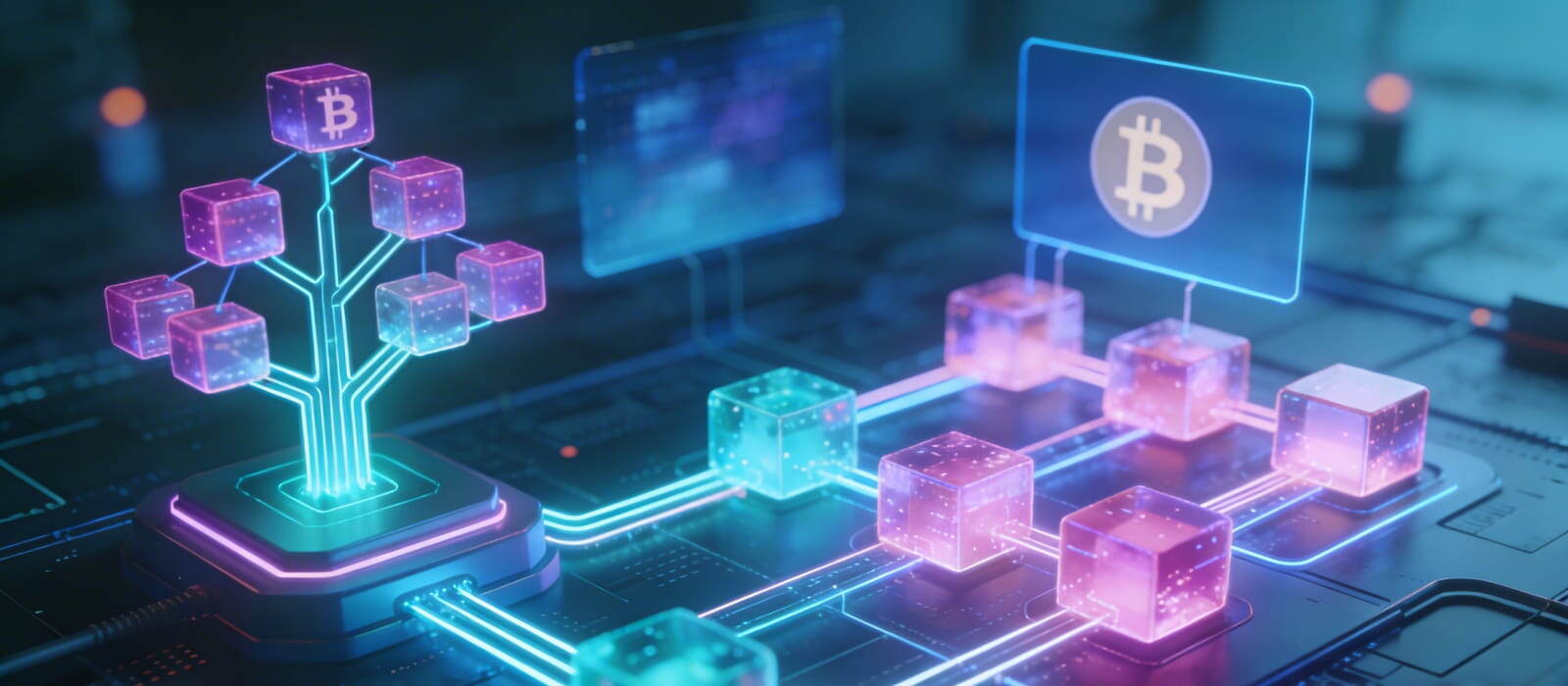 Digital ledger illustrating blockchain technology that records and stores transaction information securely.