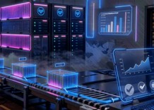 A spacious computer room featuring multiple computers and monitors, highlighting a collaborative workspace for technology use.