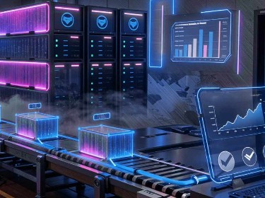 A spacious computer room featuring multiple computers and monitors, highlighting a collaborative workspace for technology use.