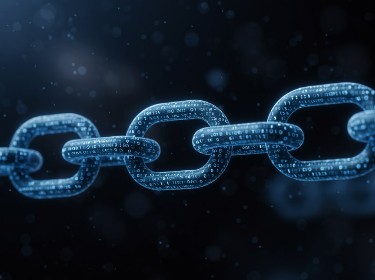 A series of interlinked chains set on a dark background, highlighting their unity and structural integrity.